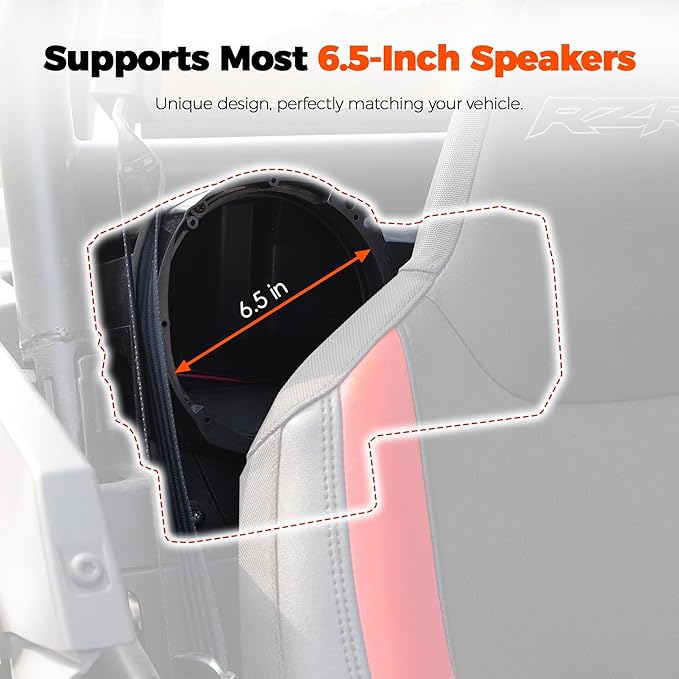 Cubiertas para Altavoces Traseros Polaris RZR XP 1000 2024 miniatura 2