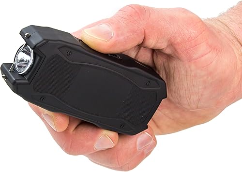 Miniatura 3 de Police Pistola paralizante para defensa personal 1901 – Mini recargable de alto voltaje con linterna LED, compacta y resistente, seguridad personal