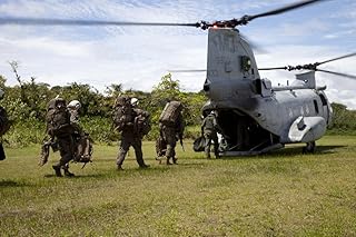 Matuntugo Colombia October 16 2011 - A US Marine Corps CH-46E Sea Knight helicopter embarks Marines for transportation from Matuntugo Colombia to the amphibious dock landing ship USS Oak Hill Poster P