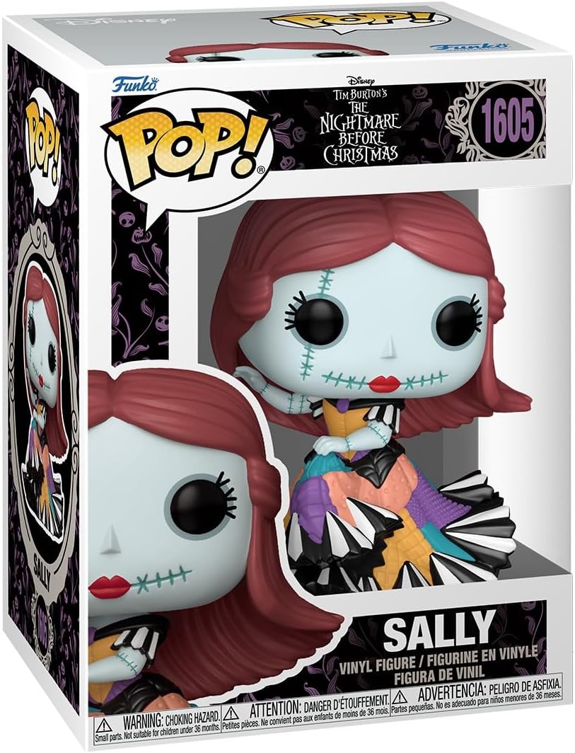 Funko POP! Disney: The Nightmare Before Christmas - Couture Sally | Official Cartoon/Animation Merch - Collectable Vinyl Figurine for Shelf Display - Birthday Gift Idea for Fans and Collectors