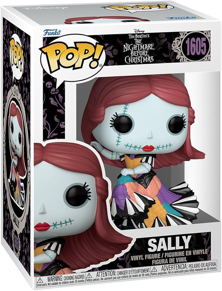 POP! funko 313 ナイトメアビフォークリスマス サリー Amazon.com: Funko POP! Disney: The Nightmare Before Christmas 30th