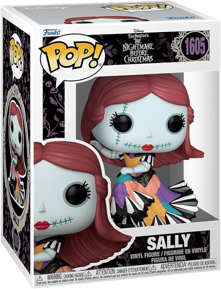 Funko Pop! Disney: O Estranho Mundo Antes do Natal - Costura Sally - TNBC - Boneco colecionável de vinil - Ideia de presente - Mercadoria oficial - Brinquedos para crianças e adultos - Fãs de filmes