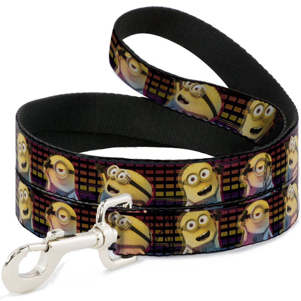 Laisse Buckle Down Minions pour promener votre chien avec style au parc