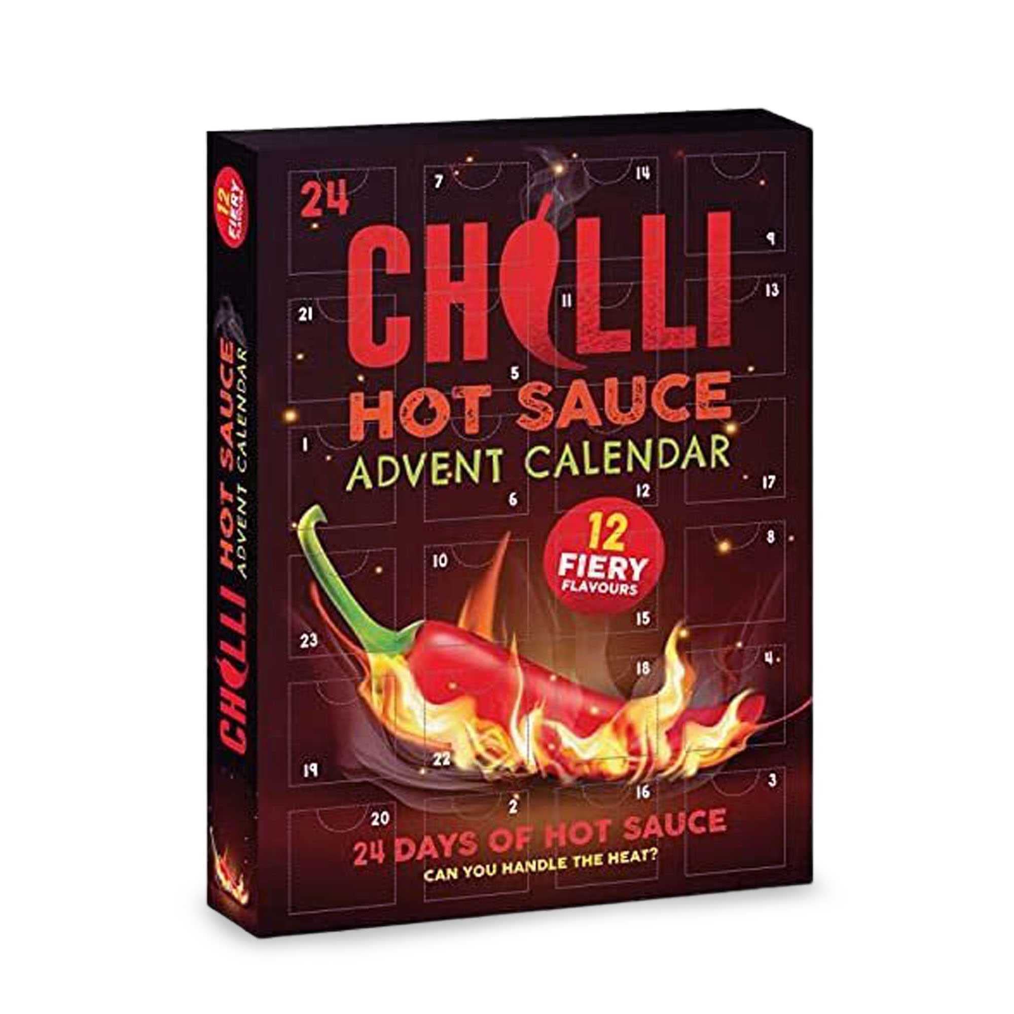 Buy Christmas Chilli Advent 2021 - 24 Days Hot Sauce Food Spicy Advent