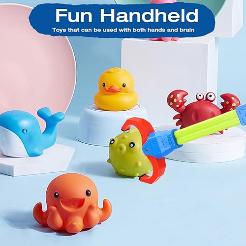 Miniatura 7 de Tbest Juguete agarrador de mano, juguete de agarre de garra para niños, robot flexible para recoger y agarrar fácilmente, recogedor de basura y