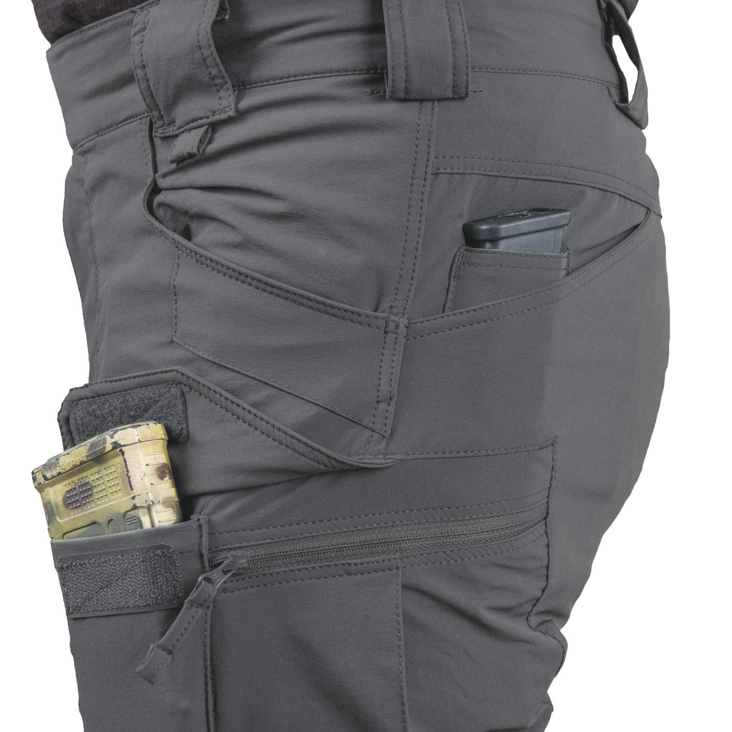 Helikon-Tex Urban/Outdoor Tactical Pantaloncini da Uomo – Pantaloncini Cargo Leggeri per tattico, Militare, Polizia, Escursionismo, Caccia