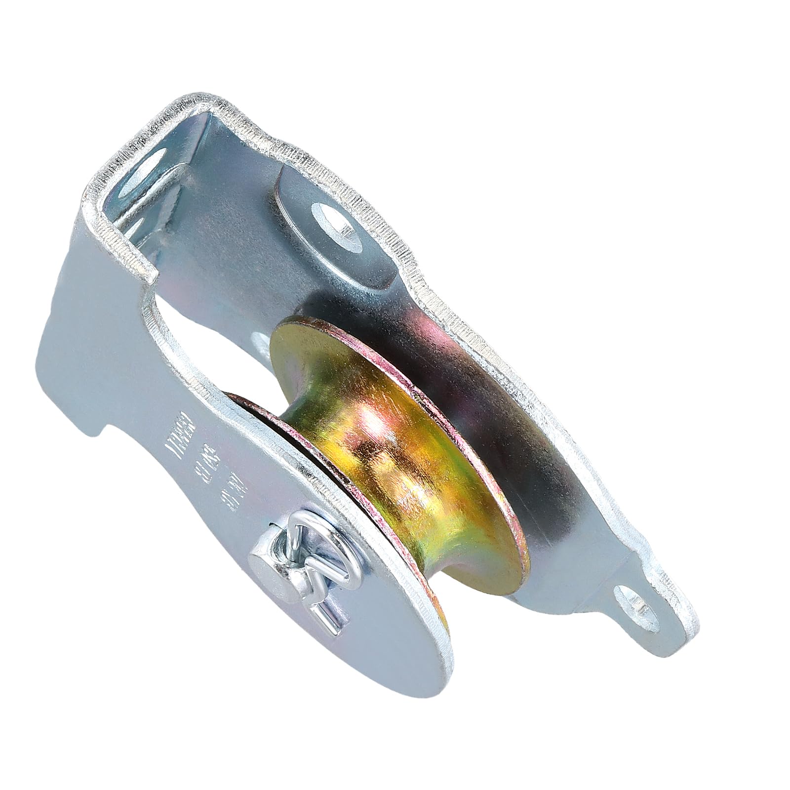 4 Pulegge In Acciaio Zincato Per Funi - Diametro 37mm, Portata 190kg, Con Viti Per Montaggio - Foto 10