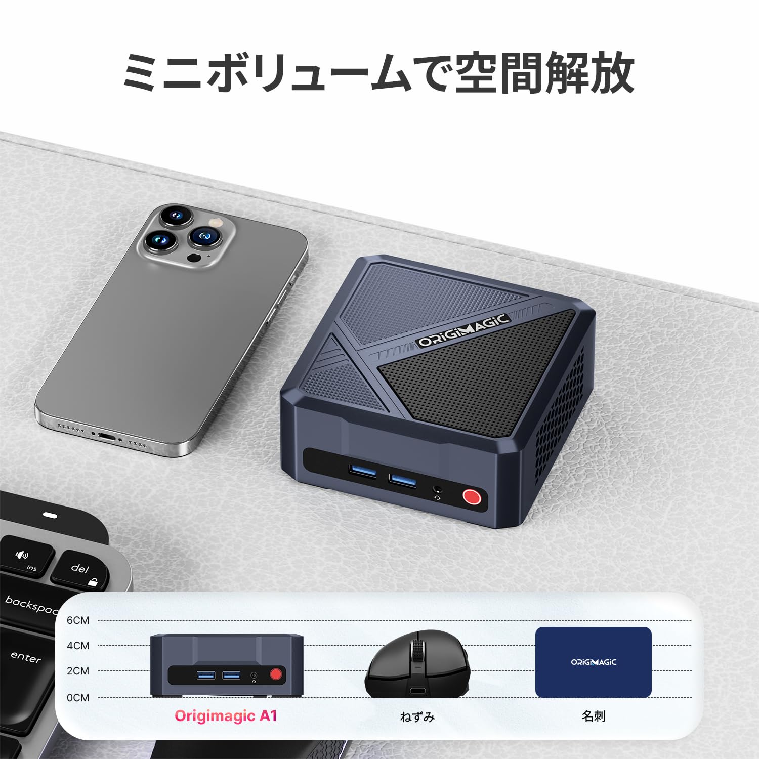 Amazon.co.jp: Oculink対応 ゲーミングミニPC ORIGIMAGIC A1｜AMD