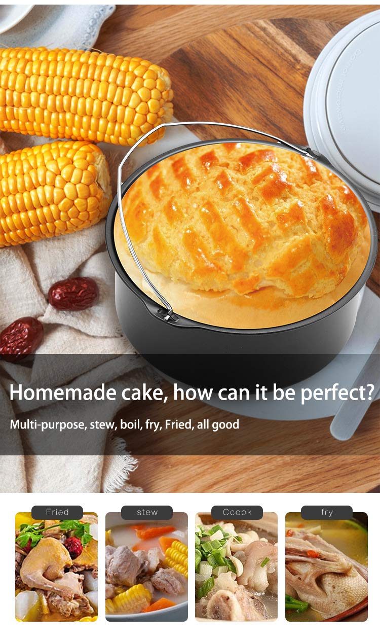 Accessori Per Friggitrice Ad Aria 10 Pezzi - Compatibili Con COSORI, PHILIPS, GOWISE E Altre - Foto 11