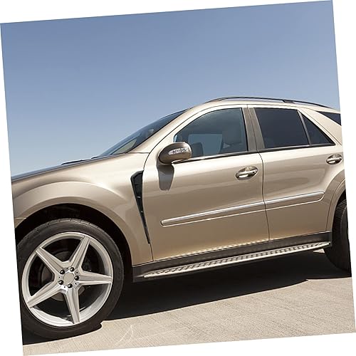 Miniatura 6 de 1 par de etiqueta de ventilación lateral del lado del coche de flujo de aire decoración durable ABS material