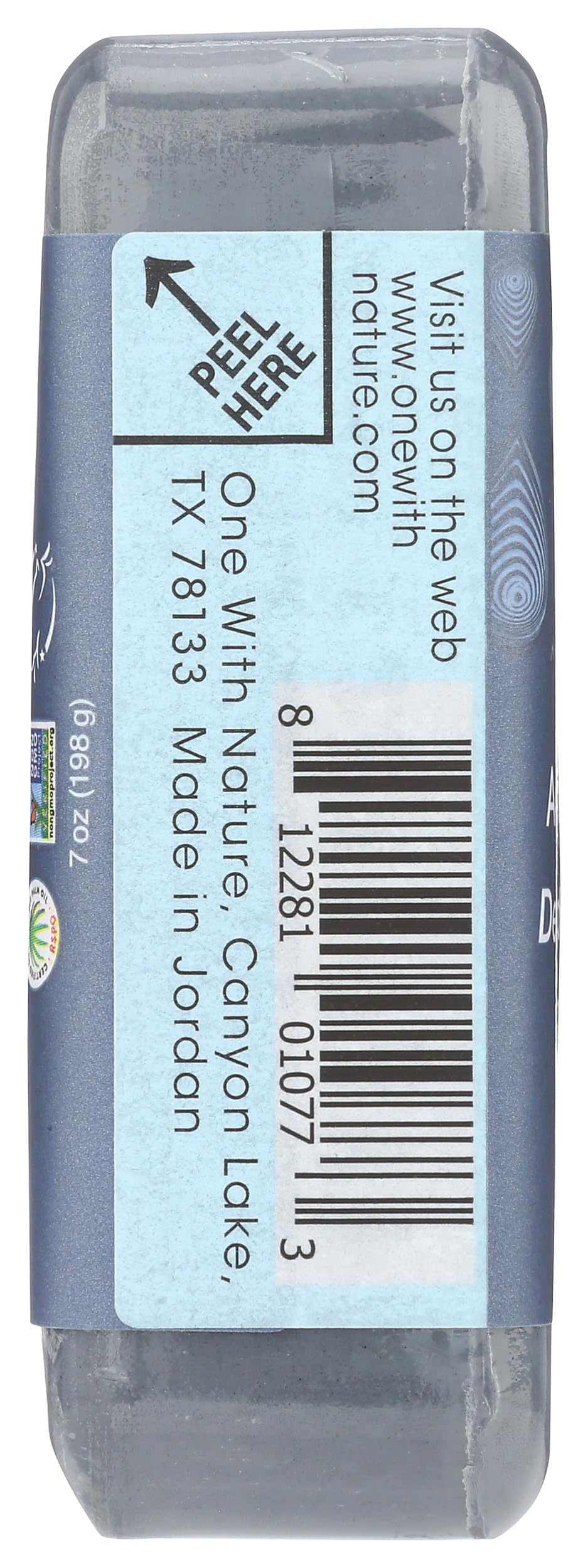 Savon naturel à froid au charbon végétal - Blanc et Couleurs
