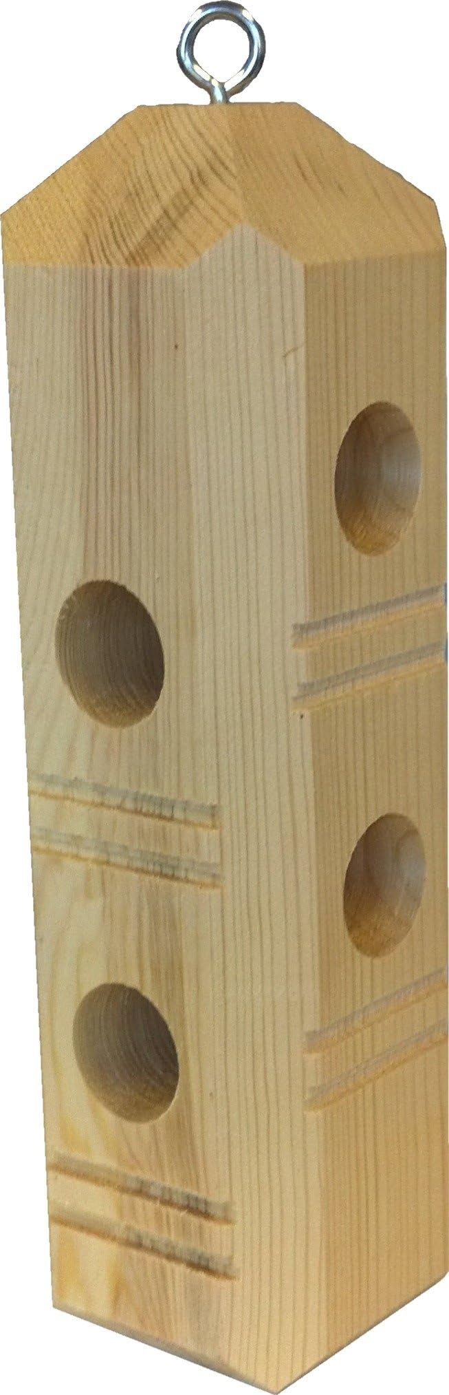 Pine Tree Farms 5000 Log Jammer Feeder For Suet Plugs Pet Bird Feeders Patio