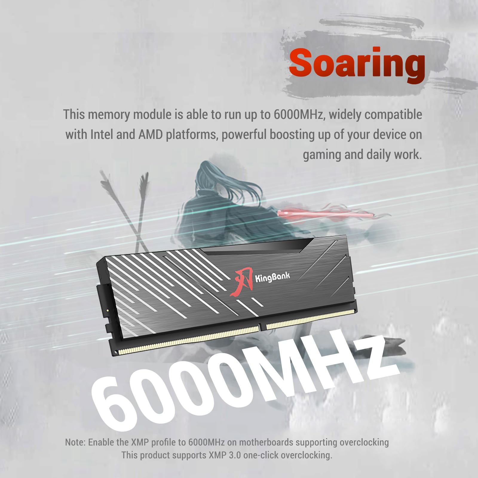 Amazon.co.jp: コンピューターメモリ Ram Hynix M-die KingBank DDR5