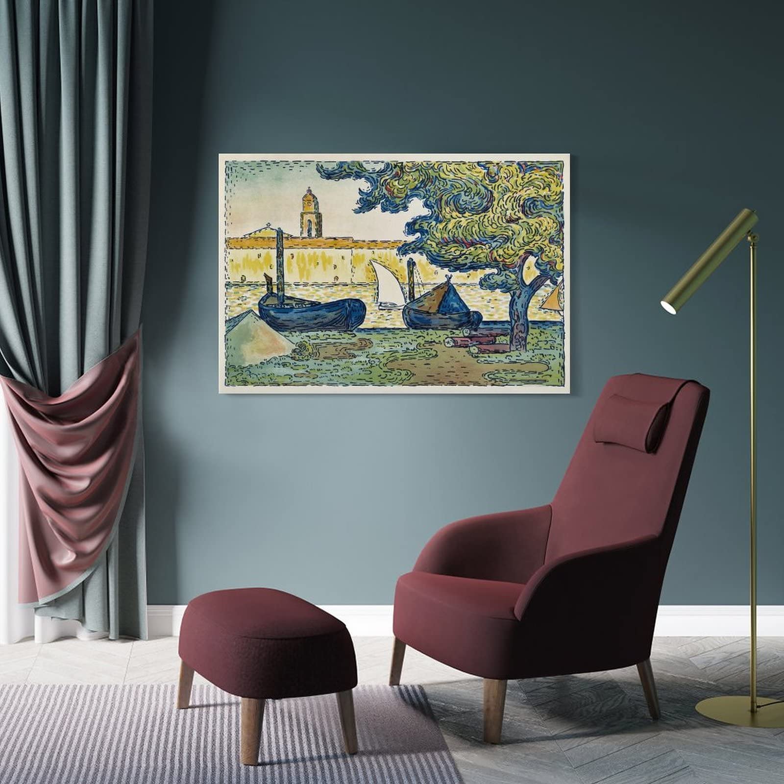 Amazon.co.jp: Paul Signacポール・シニャック名画の数々ポスター