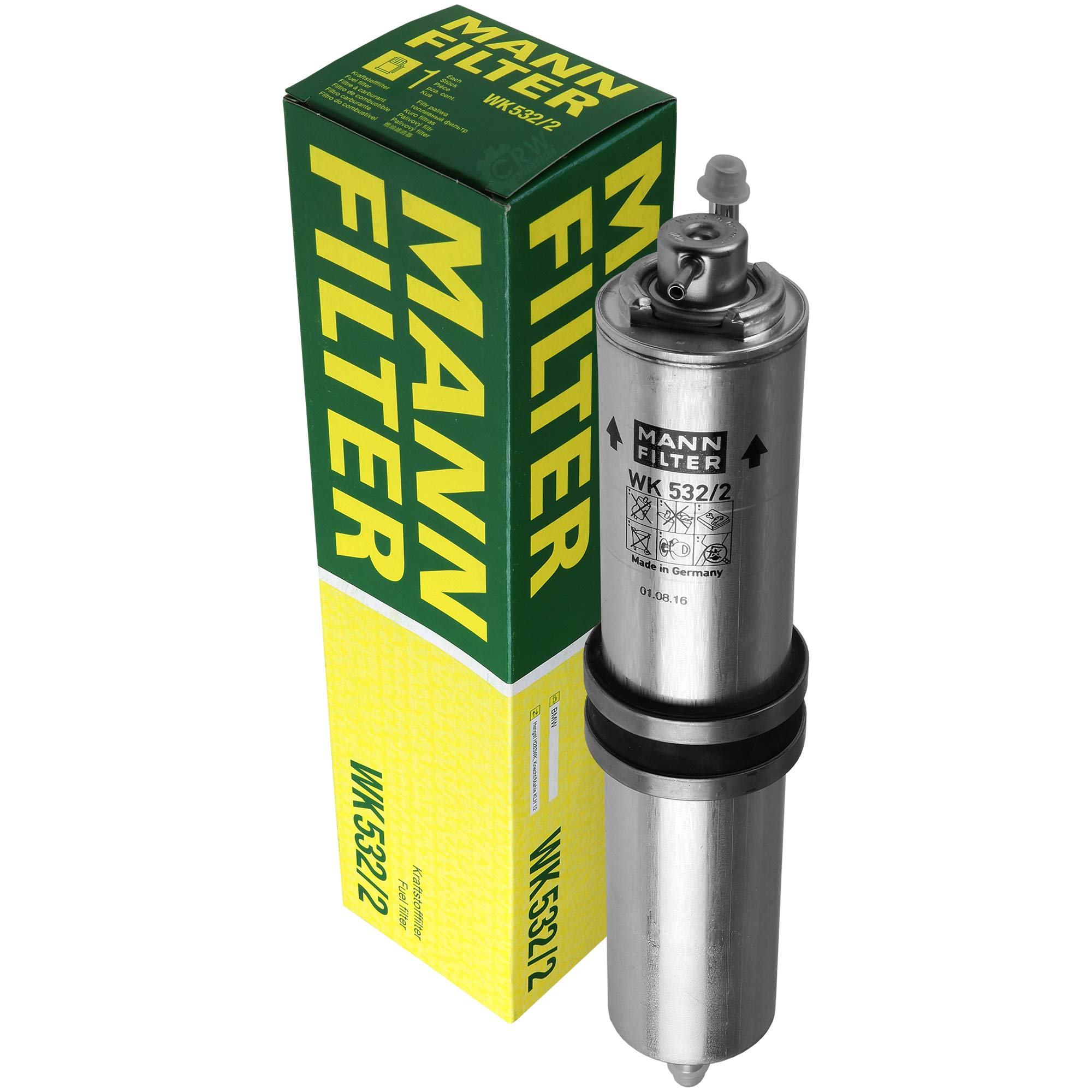 Paquete de inspección Kit de mantenimiento de filtros con filtro de aceite HU 715/5 x, filtro de aire C 30 153/1, filtro de combustible WK 532/2, filtro de habitáculo CUK 3124-2, tornillo de