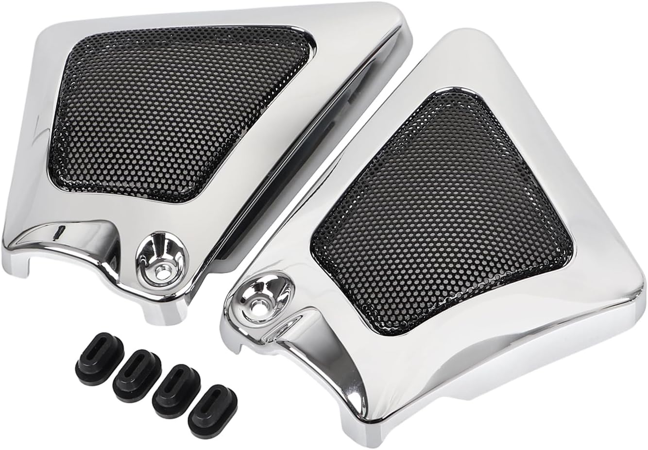 Left & Right Black Airbox Frame Neck Side Cover Fairing For Harley Night Rod VRSCD Special VRSCDX V-Rod VRSCA VRSCAW
