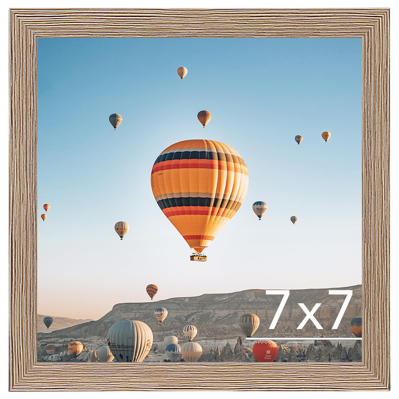 Amazon.com - JCJMY 7x7 Picture Frame for Wall Hanging or Tabletop