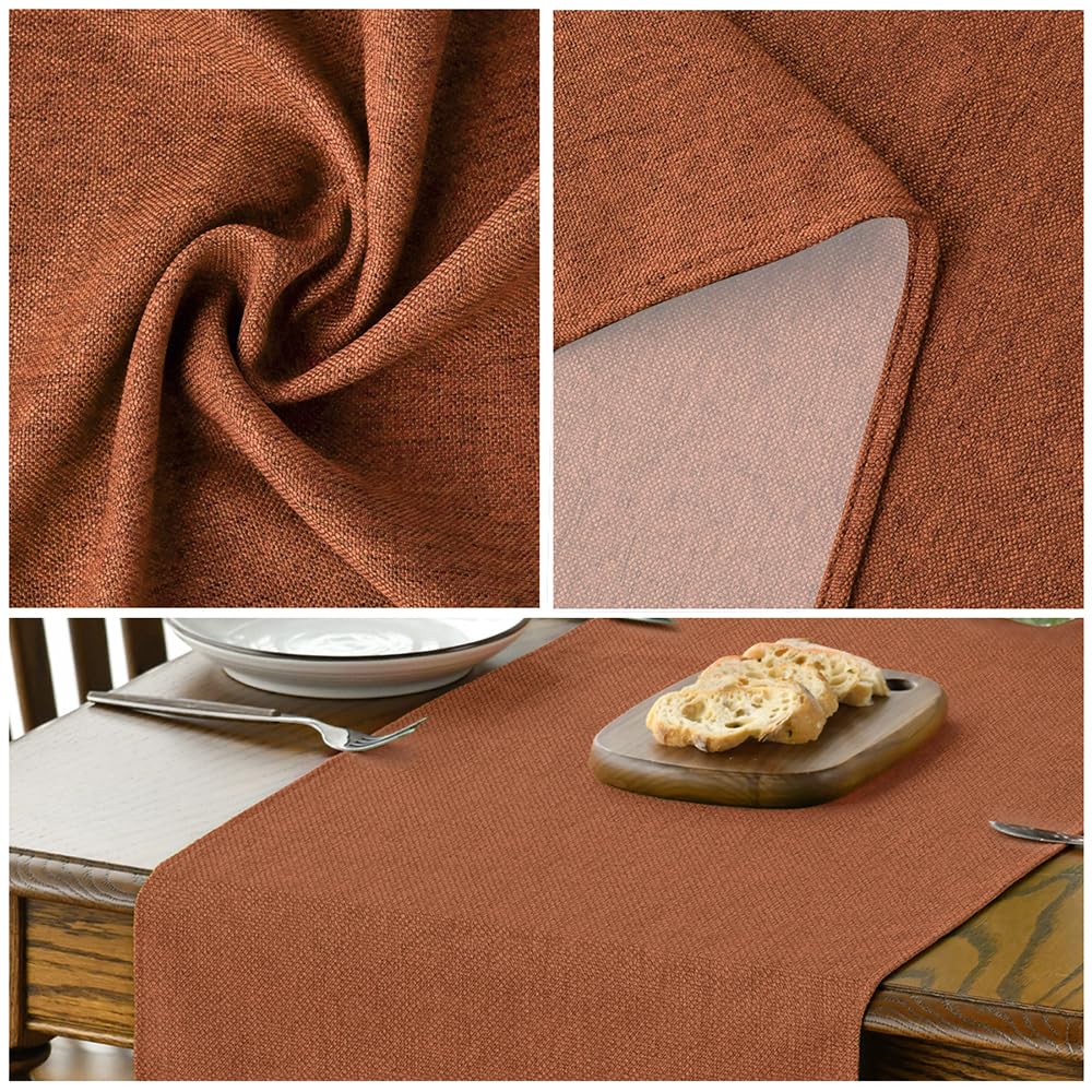 Artoid Mode Rusty Orange Autumn Table Runner - Image 4