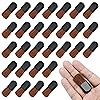 30 PCS Disposable Makeup Brushes, Small Blush Brush for Cheeks, Portable Mini Makeup Brushes, Foundation Applicator Beauty Tool for Mixing Liquid, Cream, Loose Powder or Powder Cosmetics