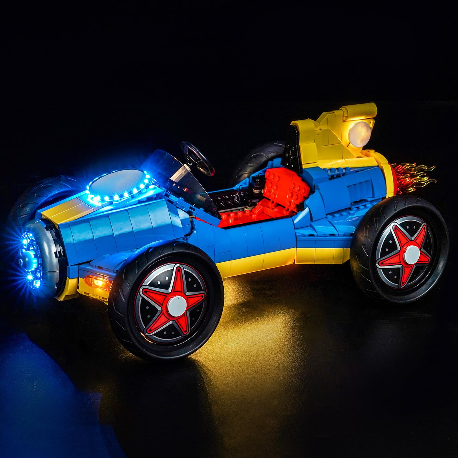 Light Kit Compatible with Lego 72050 Luigi & Mach 8 (No Model), Decoration Lighting Set Compatible with Lego Luigi & Mach 8 Building Blocks โ image 1