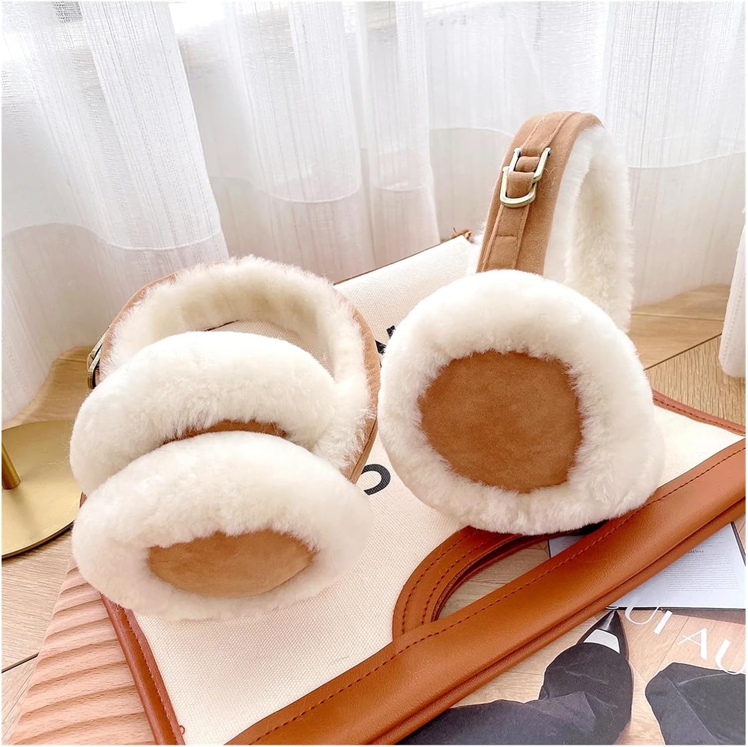 Ear Warmer Winter Muffs For Soft Warm Solid Earflap Outdoor Cold Protection EarMuffs Cover