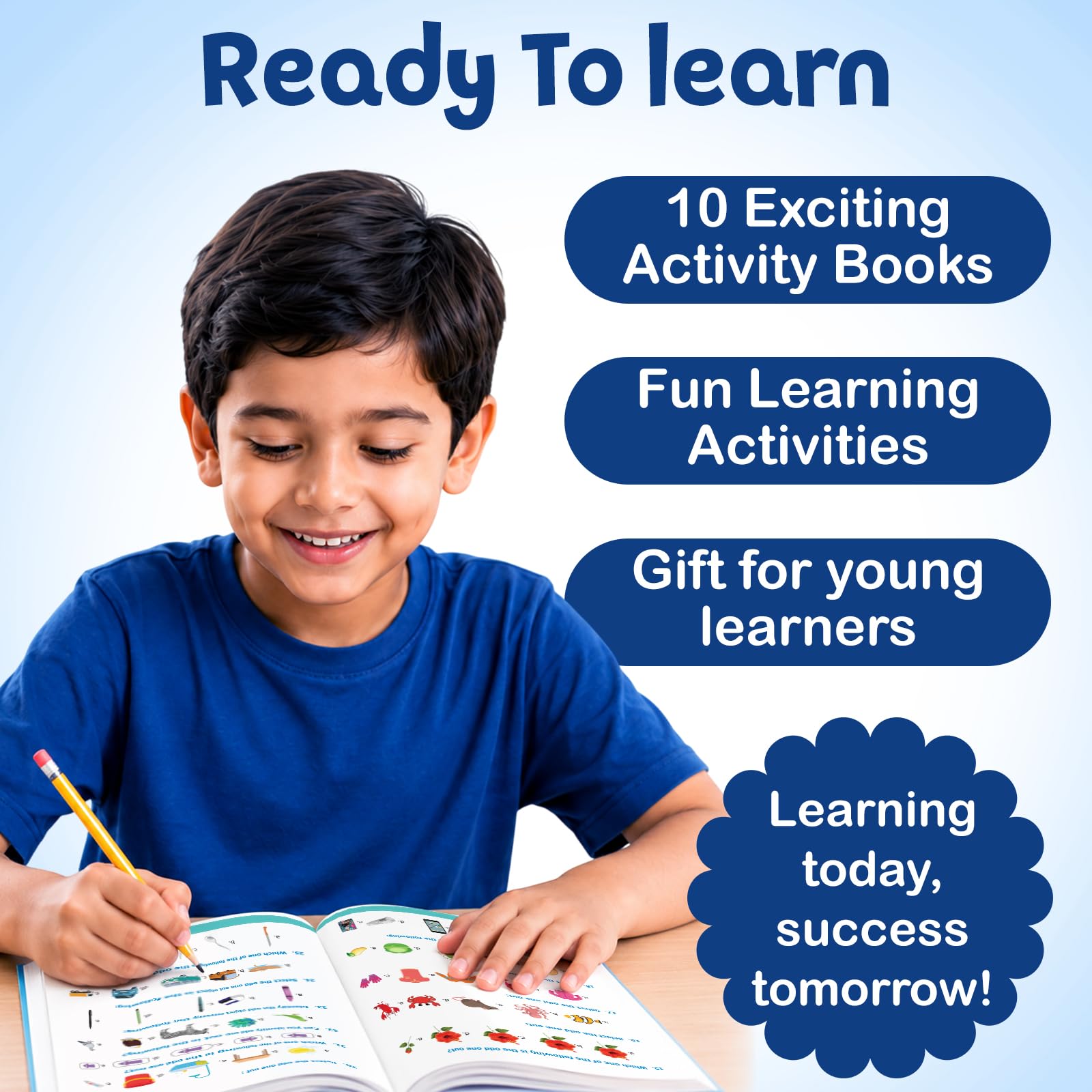 My First Learning Activity Bag - Set of 10 Exciting Activity Books 2