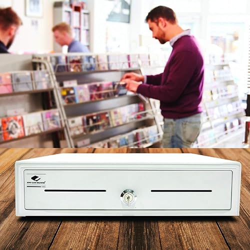 Miniatura 7 de APG Entry Level- Cajón electrónico de punto de venta de 16 pulgadas  Serie Arlo EKDS320-1-W410-A20  Impresora compatible con cable CD-101A incluido