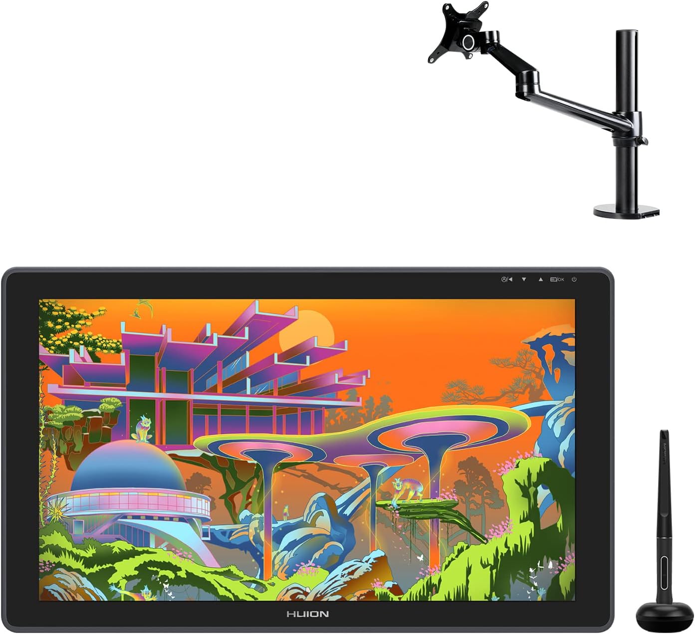 HUION Kamvas 22 Plus Graphics Tablet with Screen Iceland Ubuy