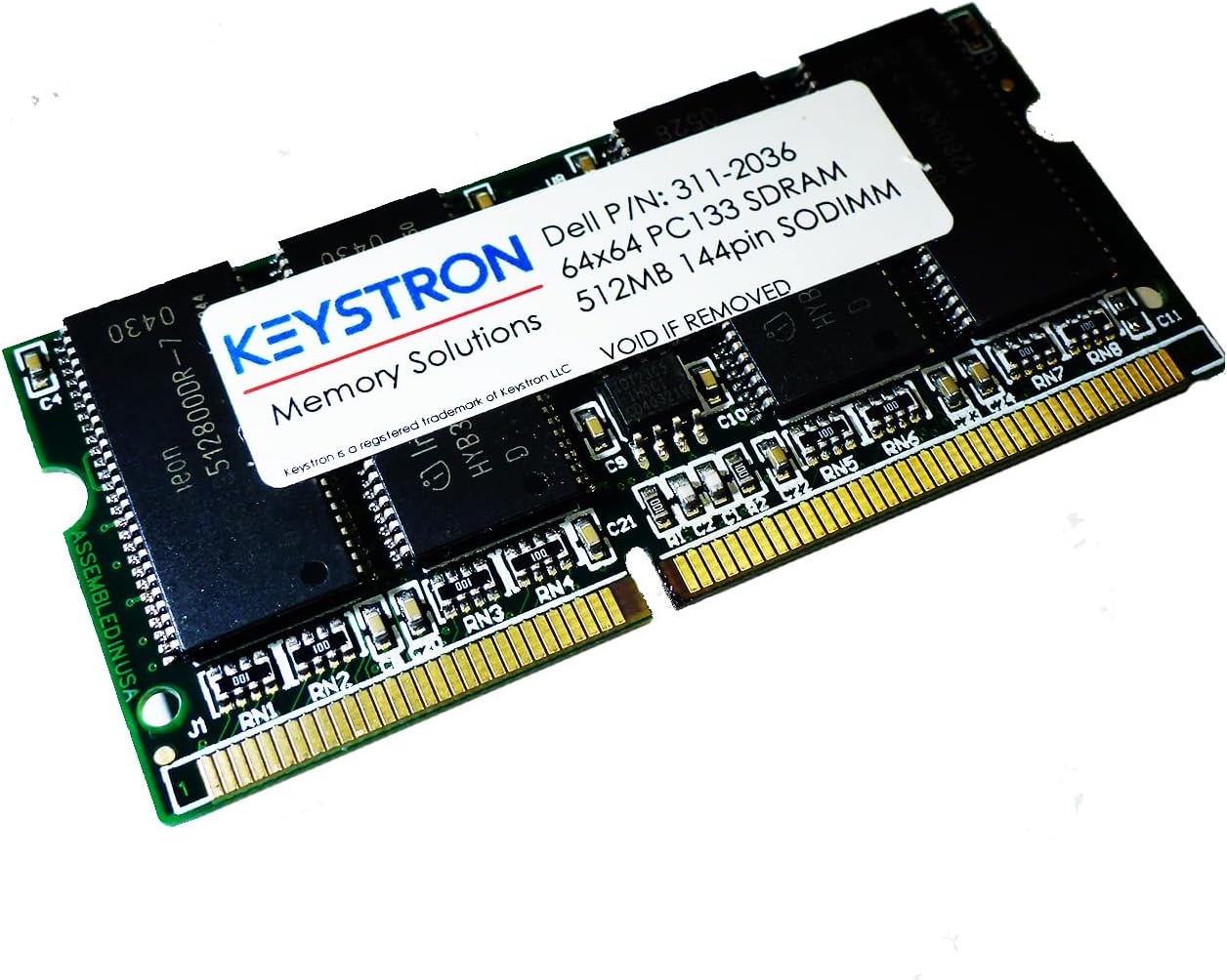 512MB PC133 144pin Memory Upgrade for DELL Laser Printer 3000CN, 3010CN, 3100CN, 5100CN