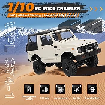 WPL SUZUKI JIMNY RCカー　ジャンクシャーシ　付き WPL C74-1 スズキ ジムニーJA11C 1:10 ラジコンクローラー4WD