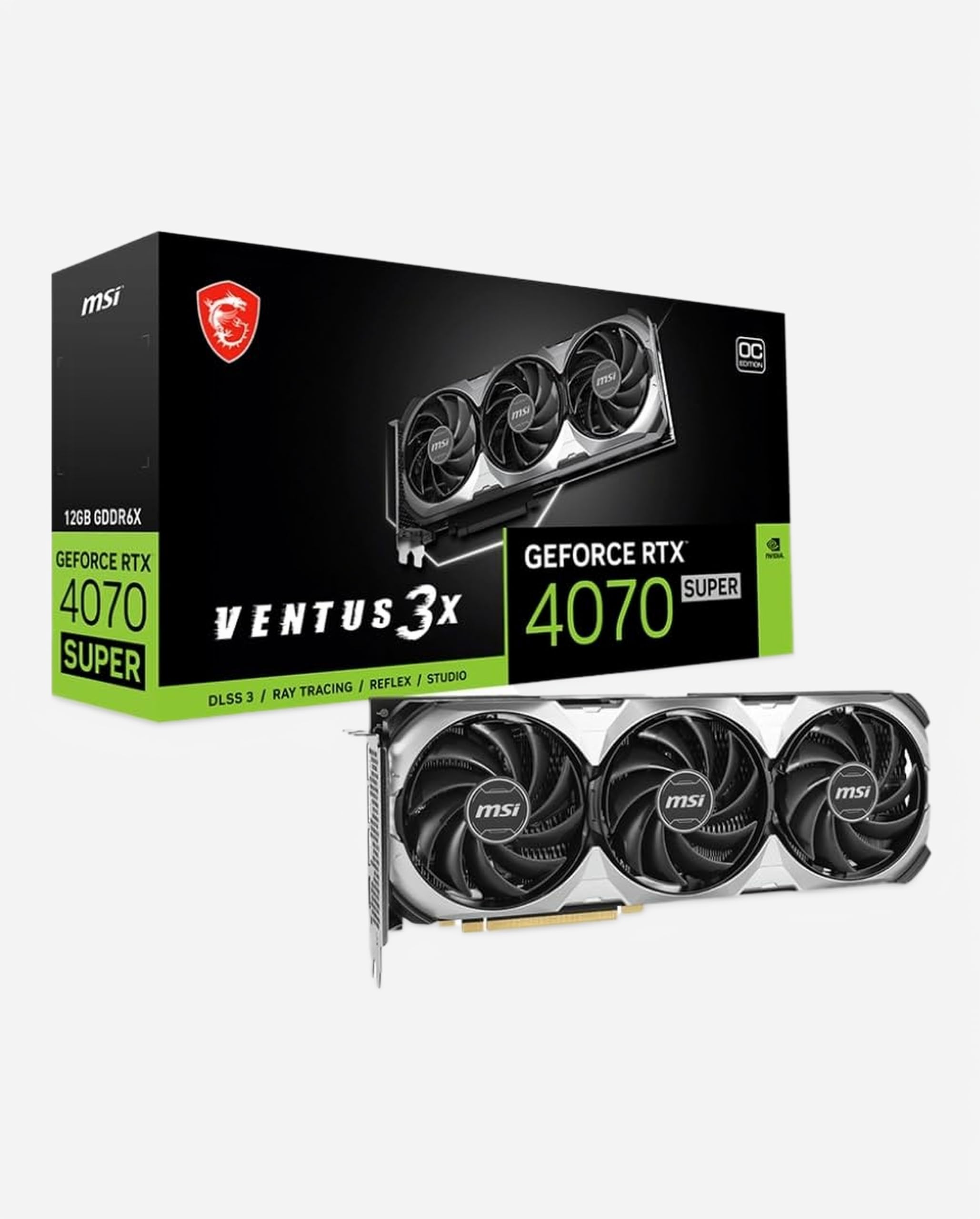 Amazon | MSI GeForce RTX 4070 SUPER 12G VENTUS 3X OC ゲーミング