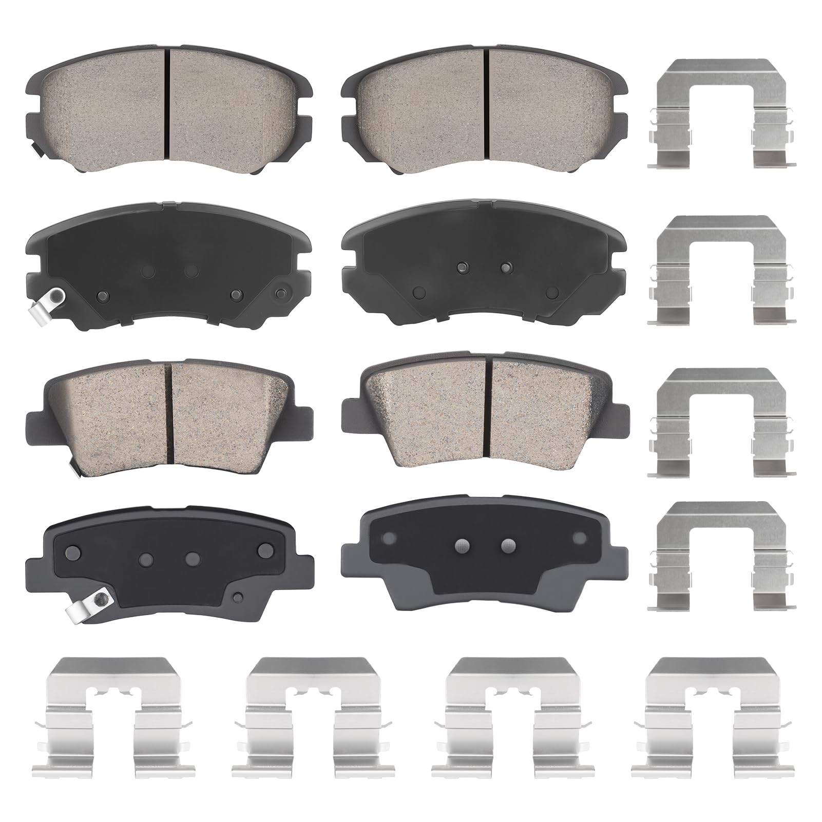 AEagle Front & Rear Ceramic Brake Pads (8PCS)