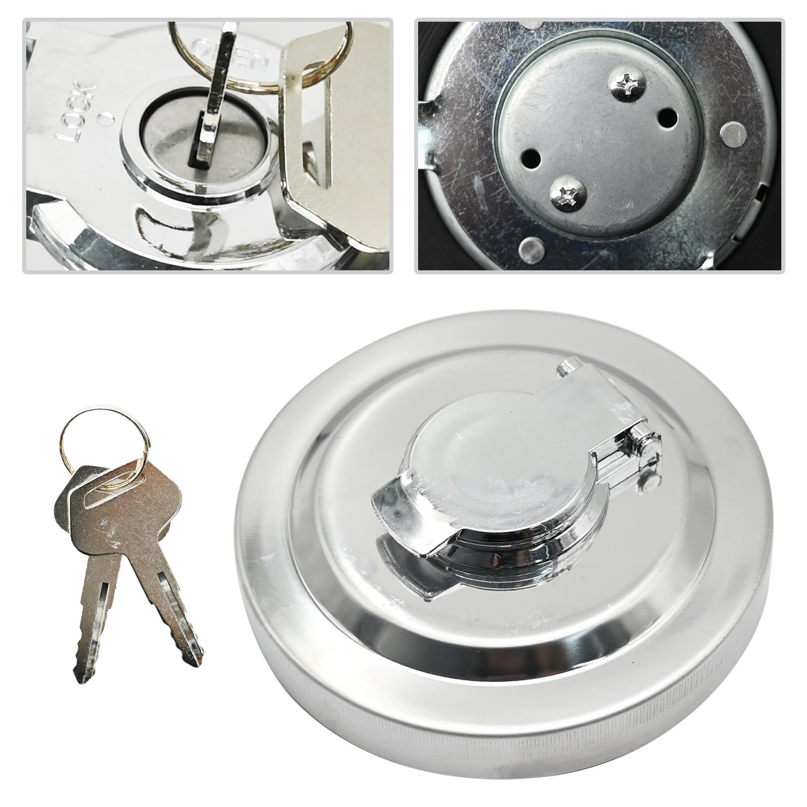 Amazon.com: Vkinman 20Y-04-11160 Gas Fuel Tank Cap Gas Locking Cap