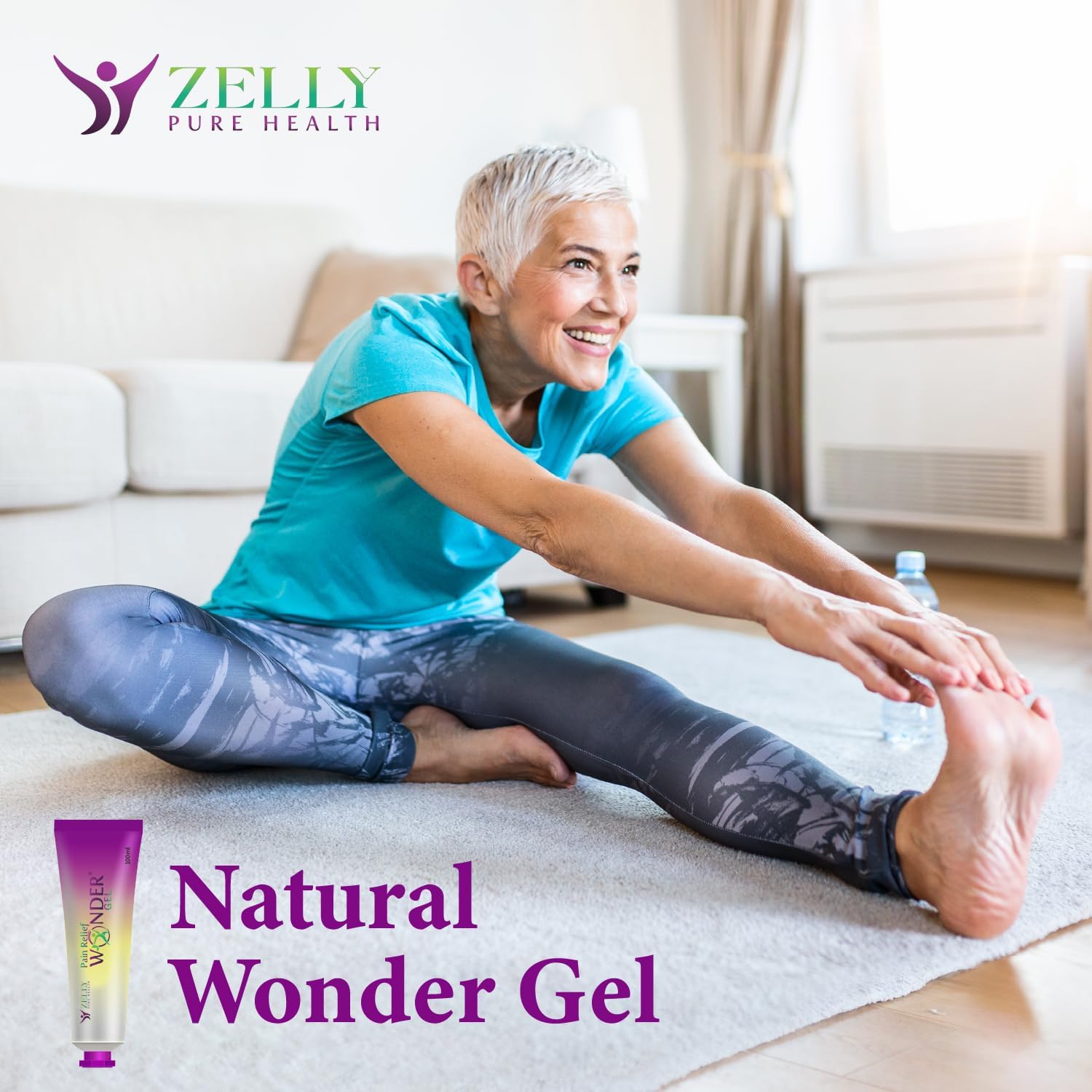 Wonder Gel – Pain Relief, Fast-Acting Relief Cream for Muscle, Joint, Back, Knee, Shoulder & Foot Pain Relief | Non-Greasy, Fast-Absorbing, Multi-Use Formula for Body Aches