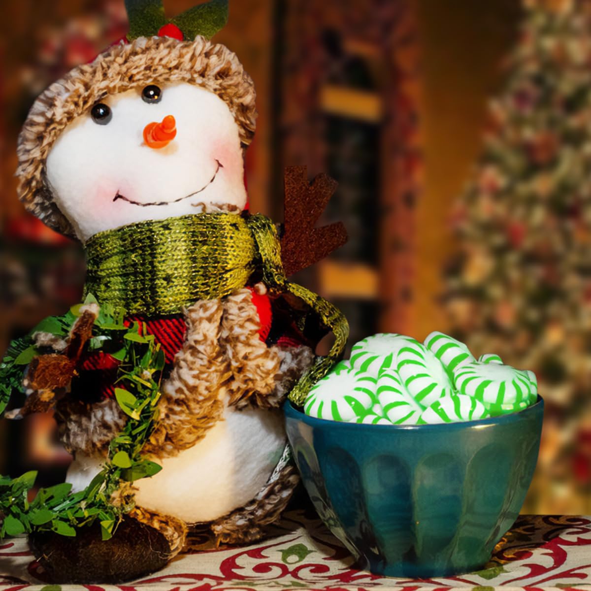 Starlight Spearmint Candy Indivily Wrapped, Starlight Mints Bulk