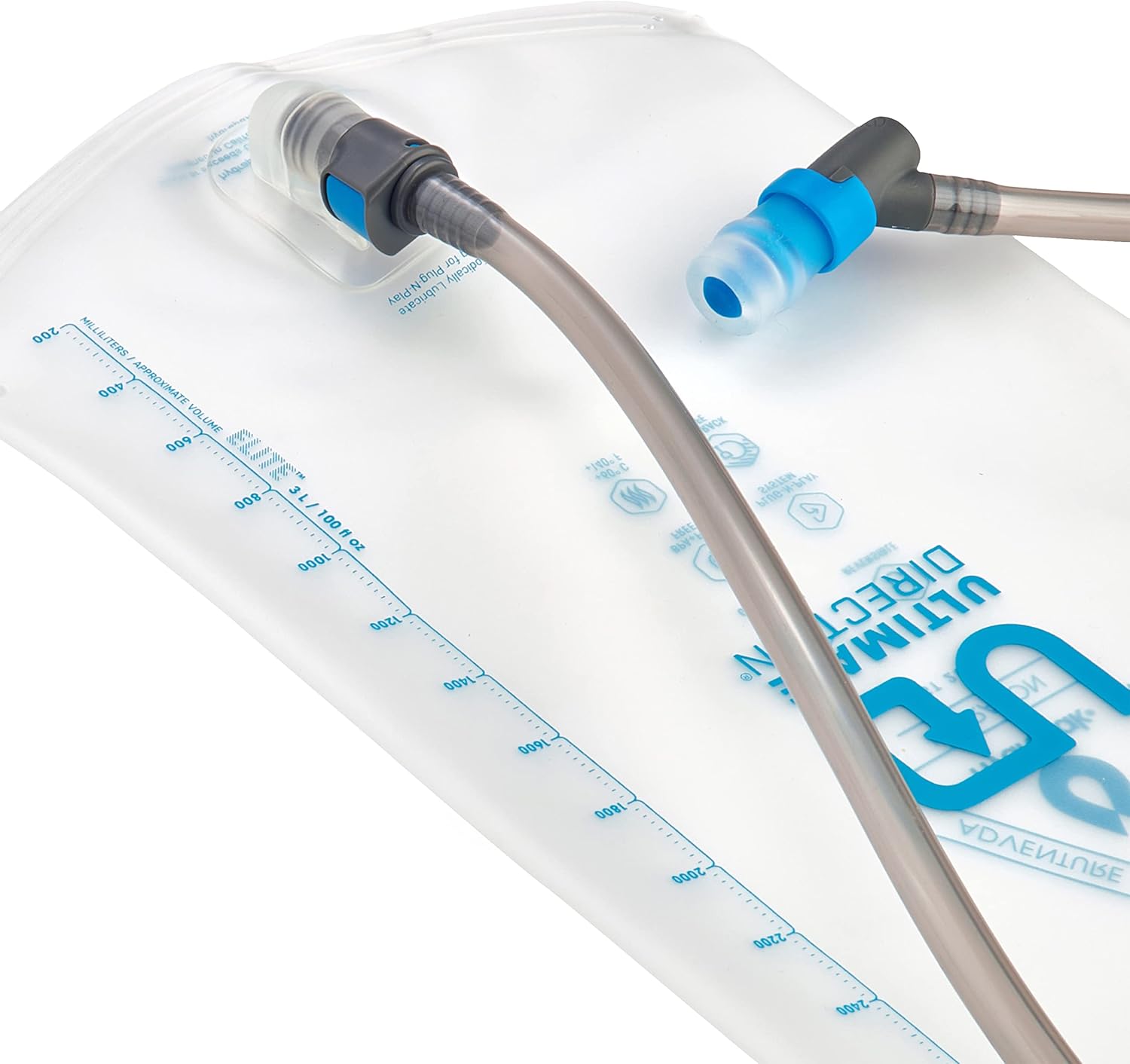 Ultimate Direction Water Reservoir, Hydration Bladder with Straw for Hiking, Running, Endurance Athletes, 1.5L-3.0L - Image 2