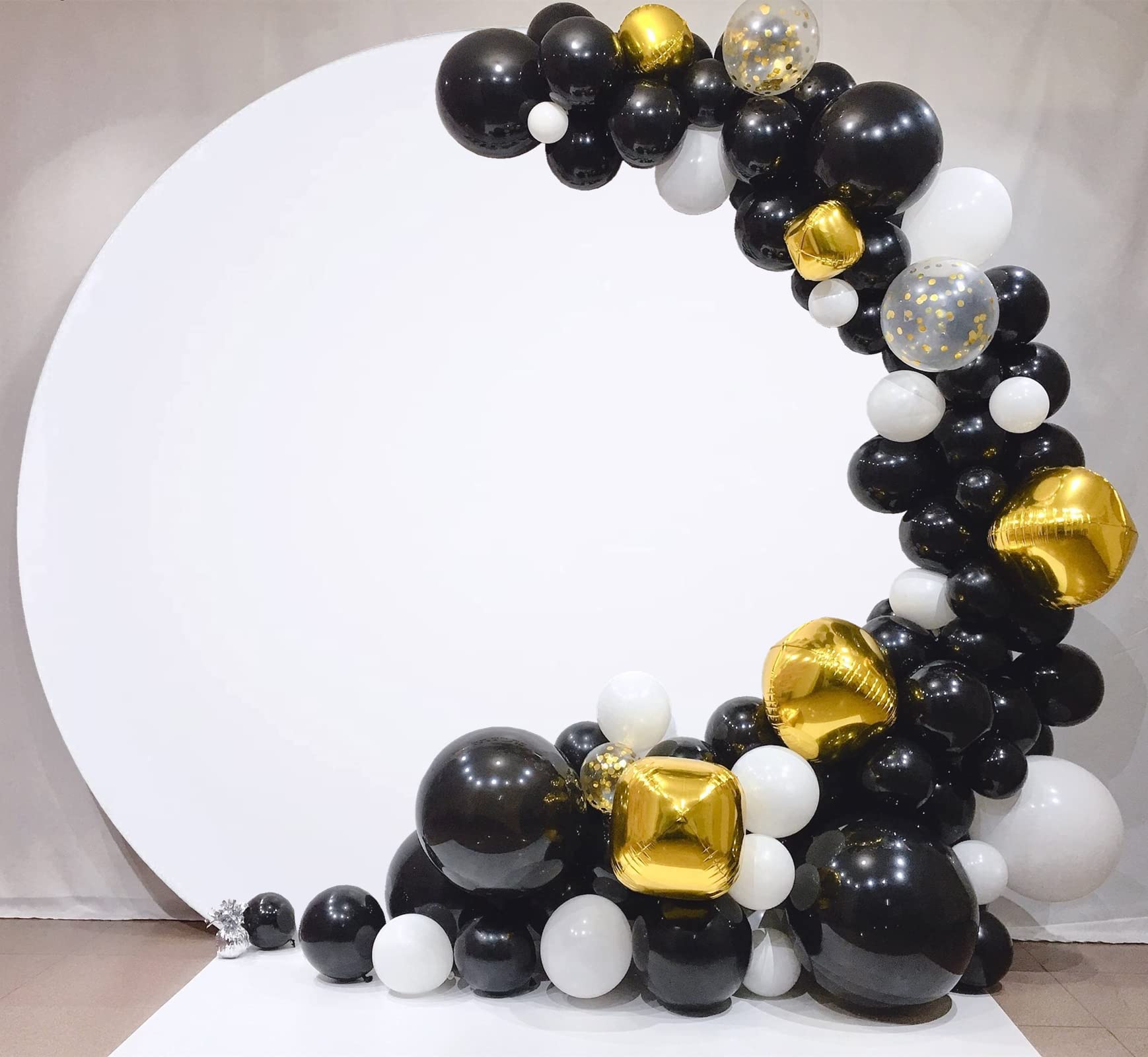 Renaiss 7.5x7.5ft Congrats Graduates Round Backdrop Cover For Photoshoot Boy Girl - View #6