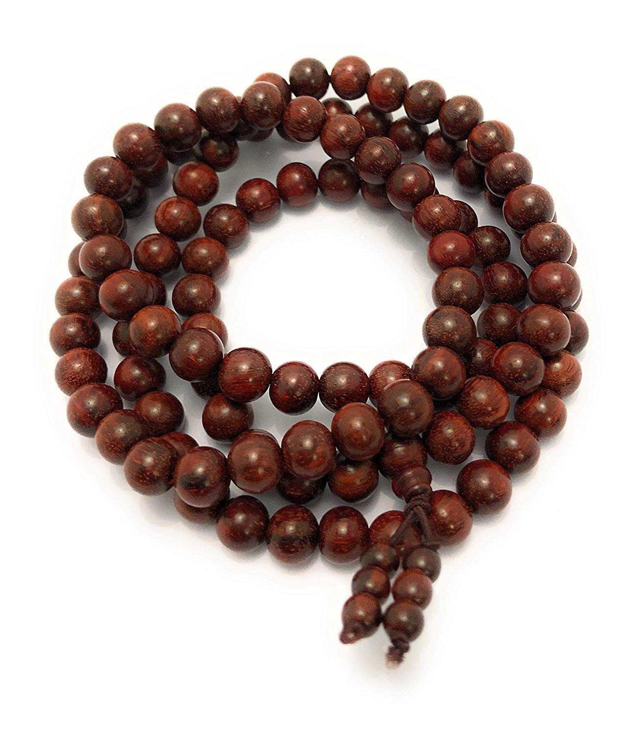 REBUY Lal Chandan Dark Brown Red Sandalwood 108+1 Beads Jap Mala Bead, Size 8 mm for Men and Women (B07RPN4T3T) Amazon Price History, Amazon Price Tracker
