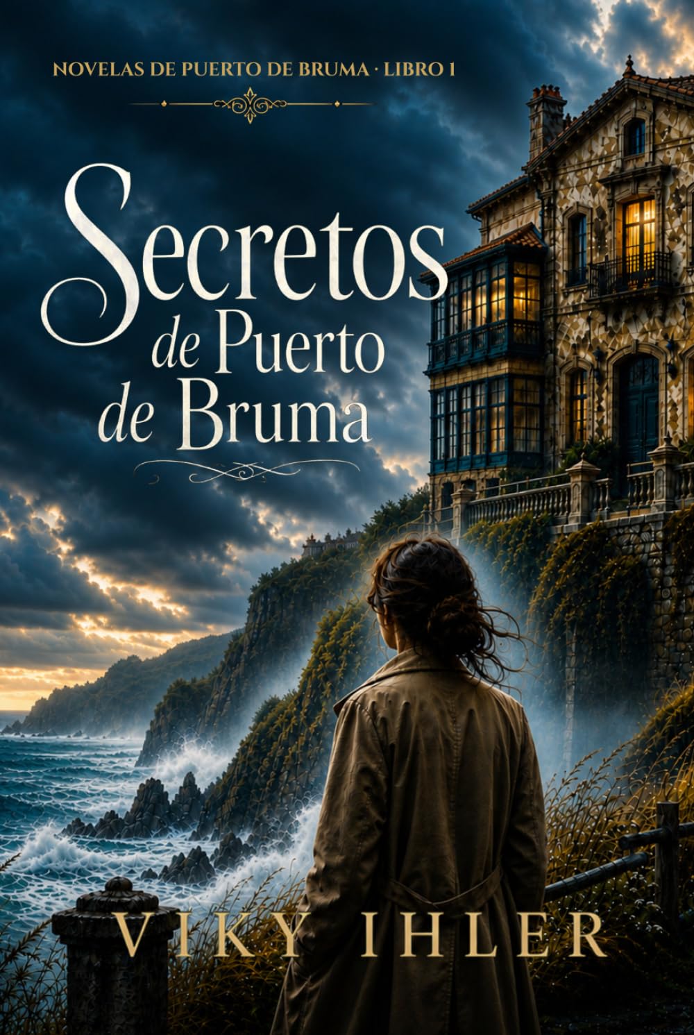 Secretos de Puerto de Bruma: Una novela romántica de secretos familiares (Novelas de Puerto de Bruma)