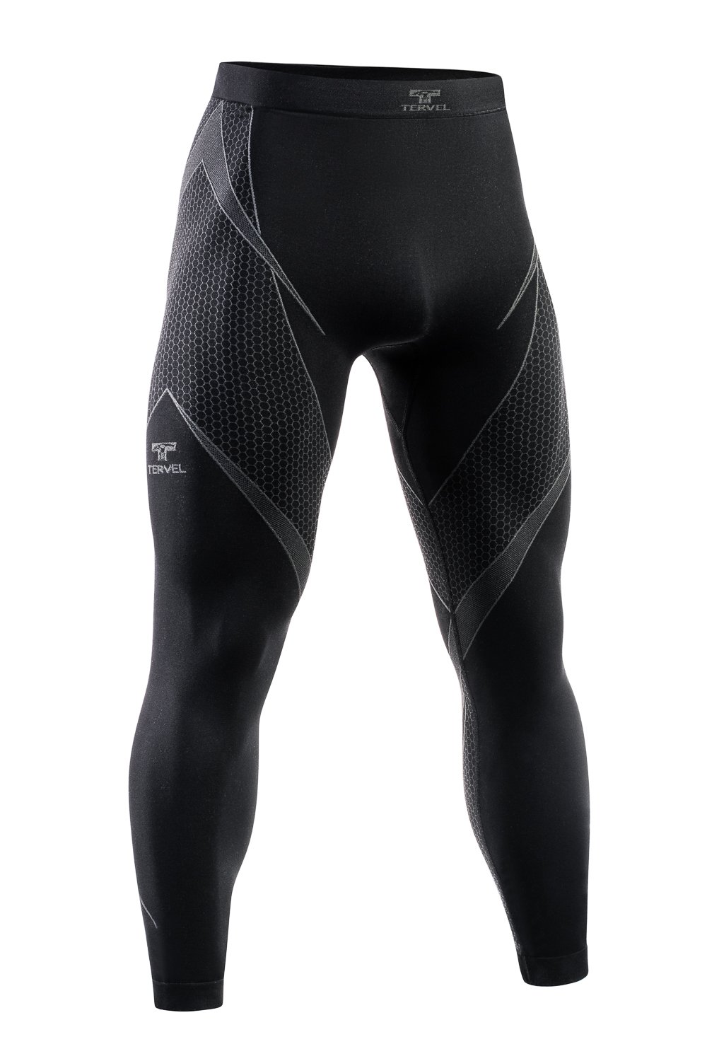TervelMen's Optiline Long Bottoms Black/Grey