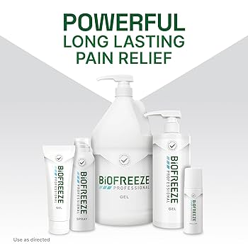 Biofreeze Professional Pain Relieving Gel,Topical Analgesic