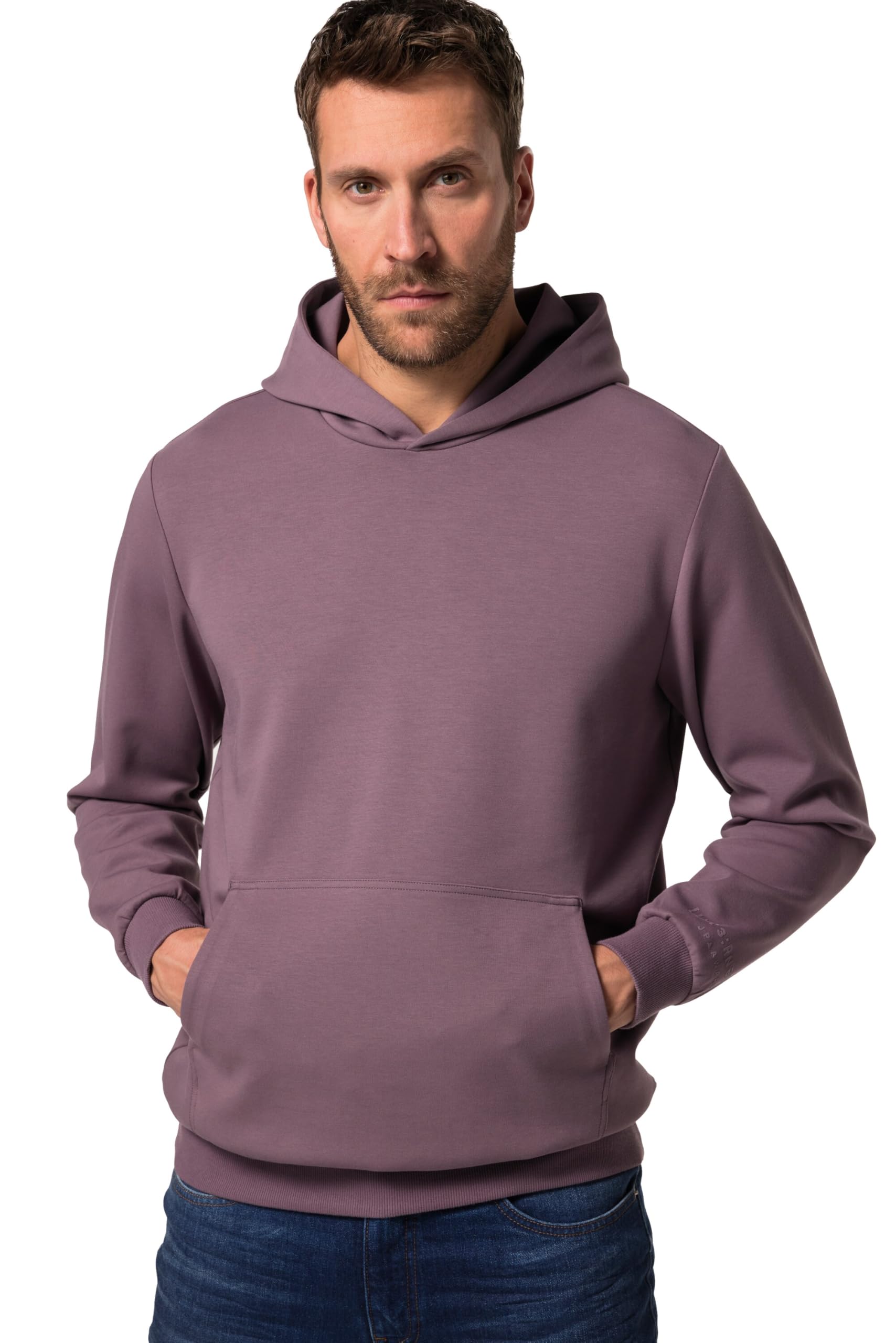 JP 1880 Herren große Größen Übergrößen Menswear L-8XL Hoodie, Nachhaltigkeit, recyceltes Polyester 837385