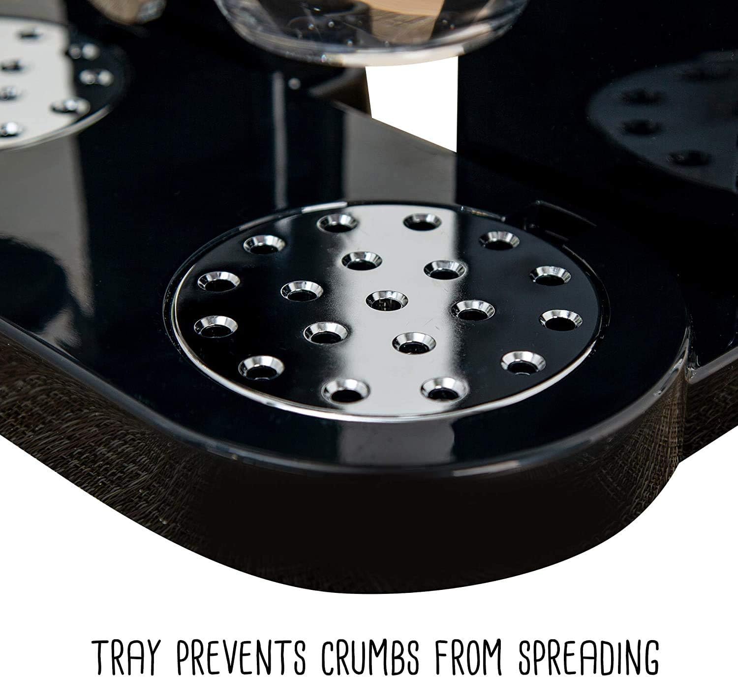 Mini Size - Indispensable Dry Food/Cereal Dispenser, Dual Control - SMALL CEREAL: Kitchen & Dining