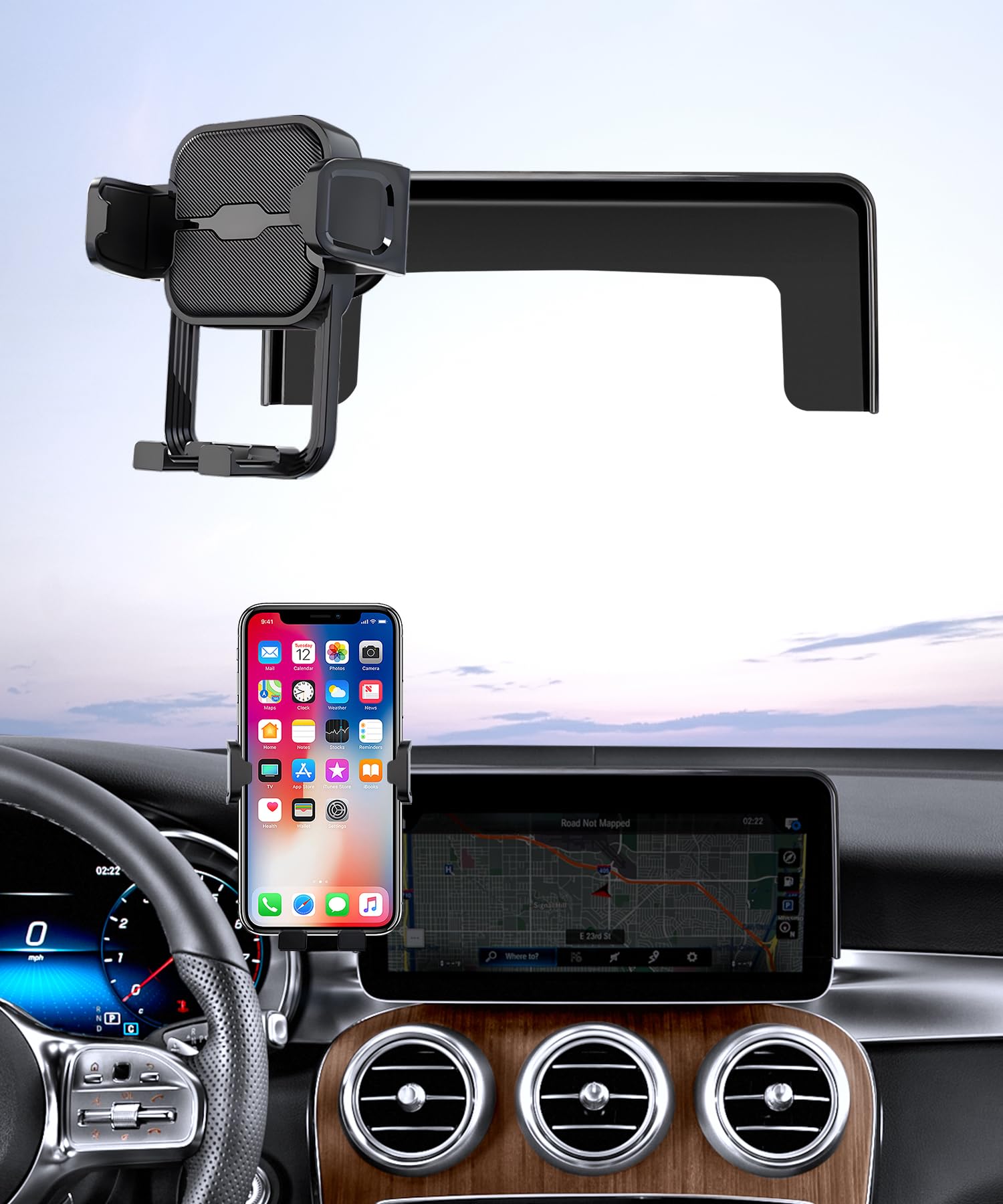 Masergogo Car Phone Holder (10.25-inch)