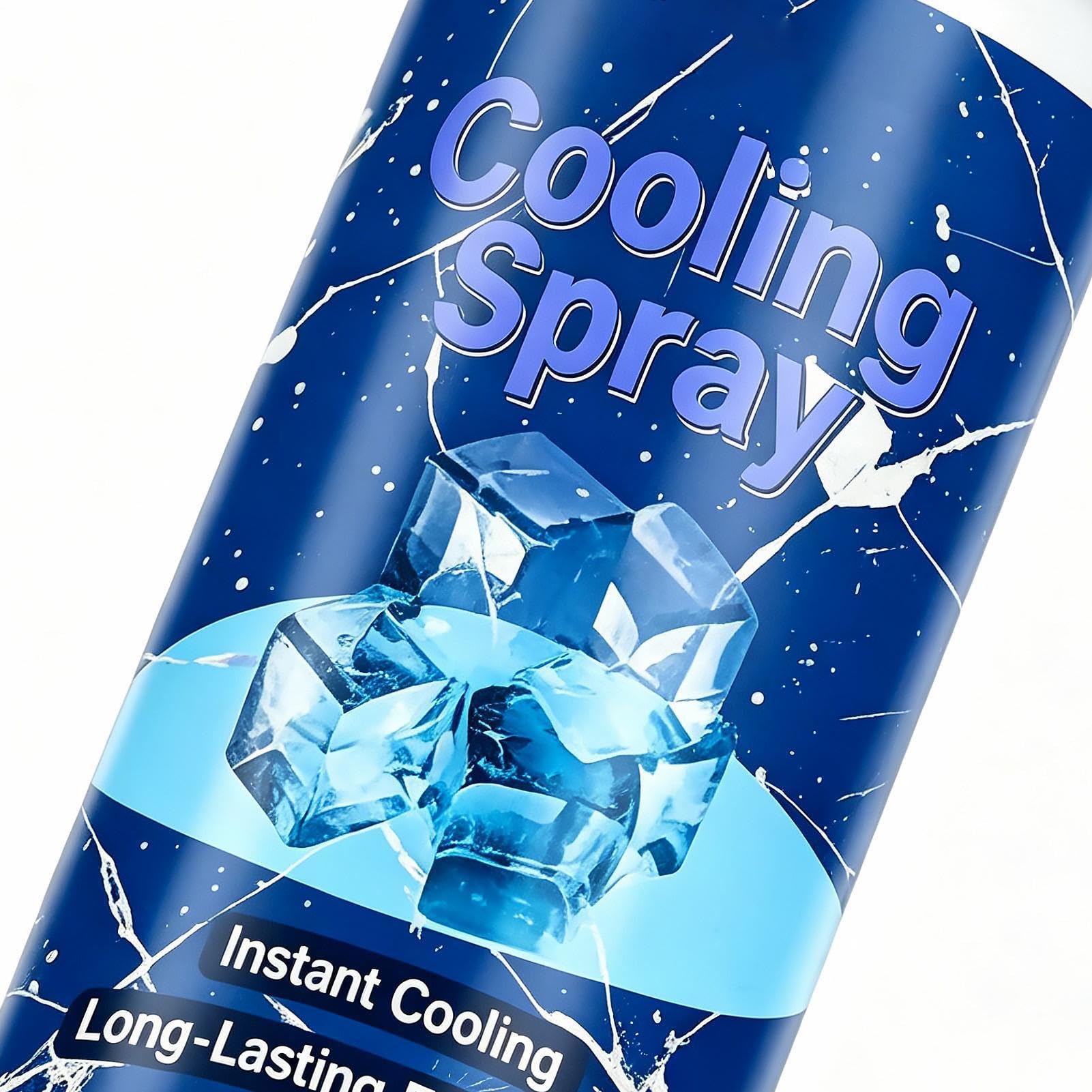 Spray Rinfrescante Per Il Corpo,100ml Freddo Istantaneo Non Untuoso Rinfrescante | Spray Per Caldo | Per Outdoor Spiaggia Piscina Picnic Escursionismo Campeggio Corsa Sport