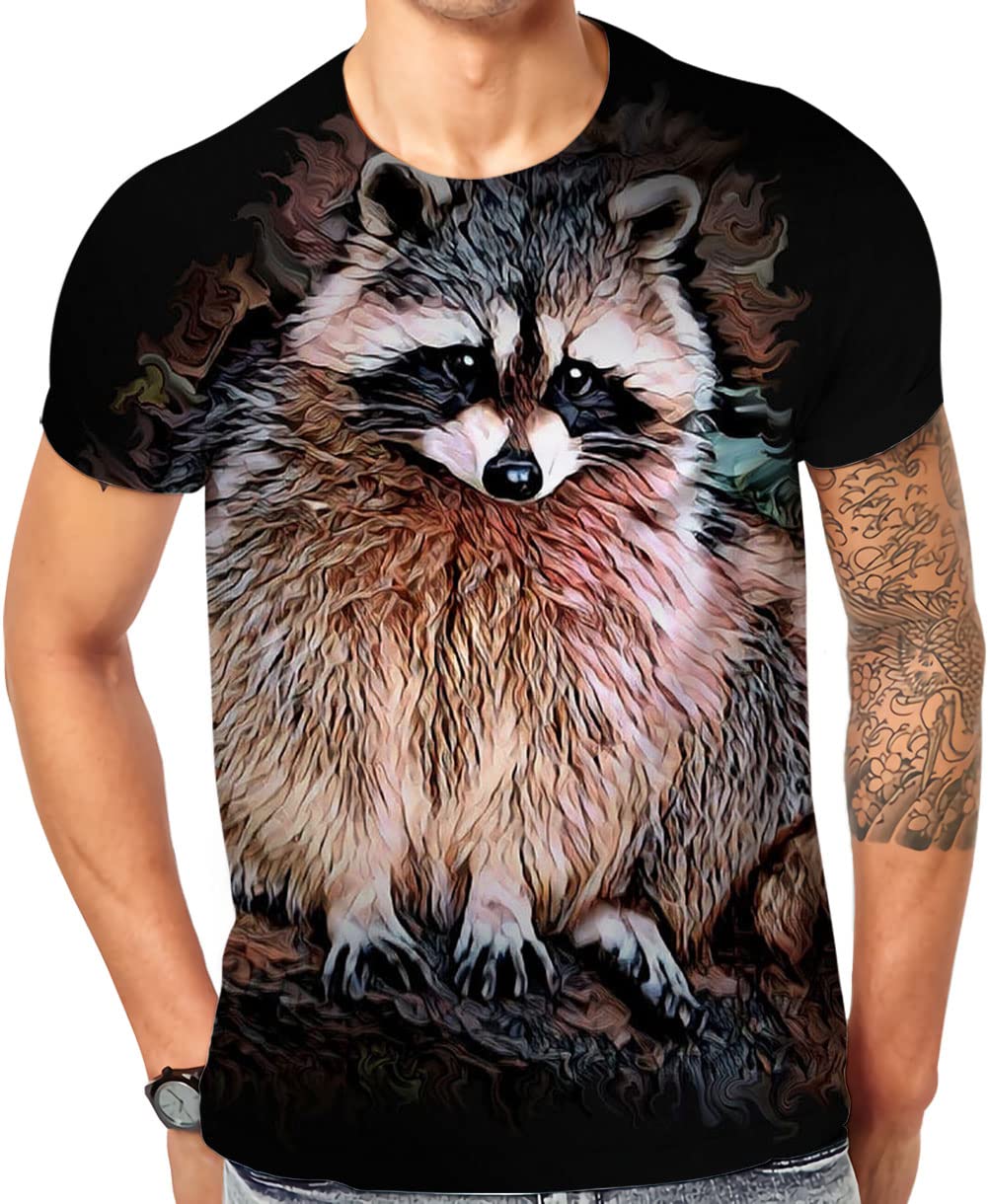 CndiyikePineapple Men's Graphic Tees,Novelty Graphic T-Shirts