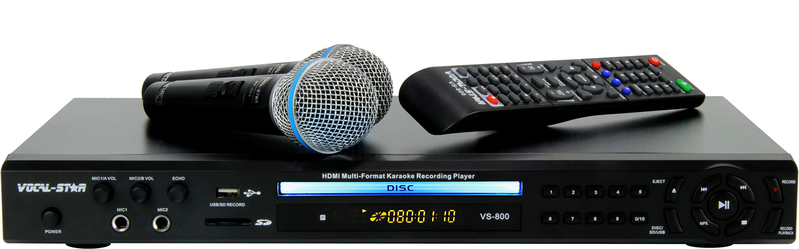 VocalStar VS800 BIG GIG Karaoke Machine Set Including 1000w 12