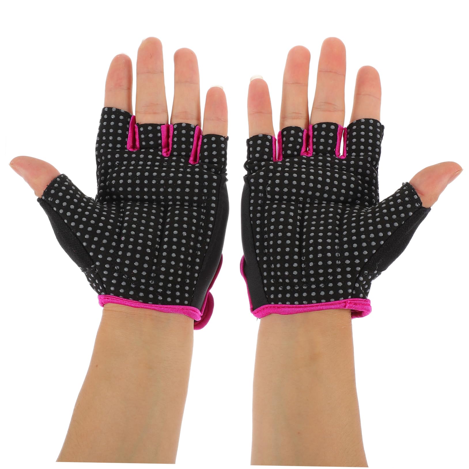 Kisangel Protection du Support De Paume Gants d'escalade D'Aviron Gants D'Entraînement De Gymnastique De Main pour Salle De Sport Gant De Sport De Cyclisme en Plein Air
