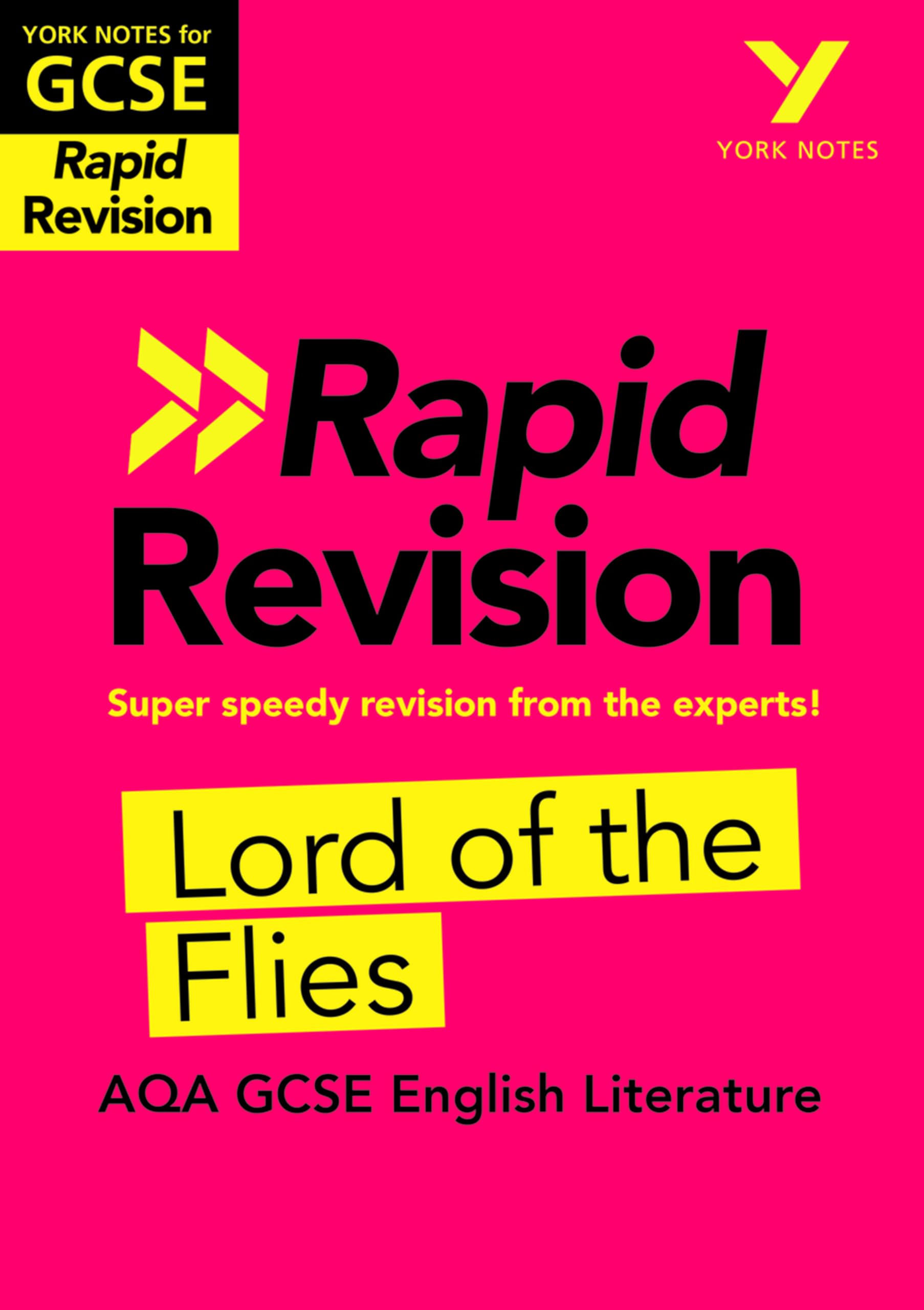York Notes RAPID AQA GCSE (Revision Guide) Lord of the Flies - for 2026, 2027