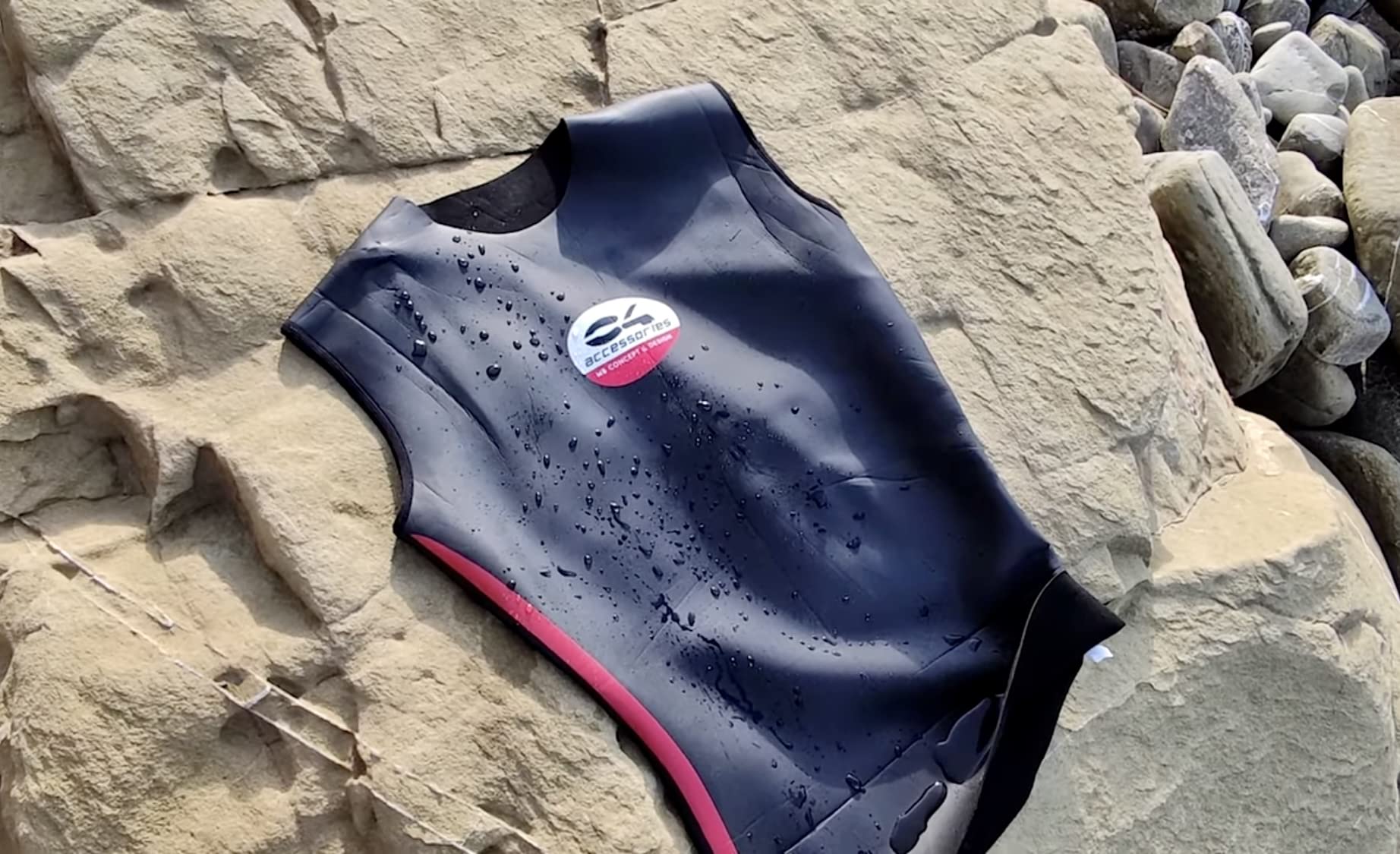 C4 Sottomuta BLACK SKIN Nero Basic 2 mm per Apnea e Pesca Subacquea Linea Accessori Marco Bardi